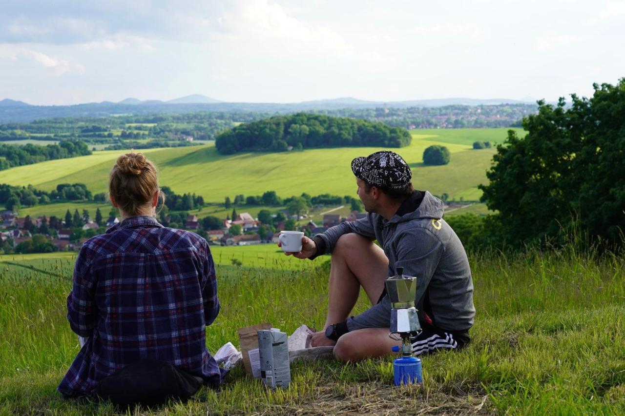 Familien- Und Apartmenthotel Lerchenberghof Walddorf  Exteriér fotografie